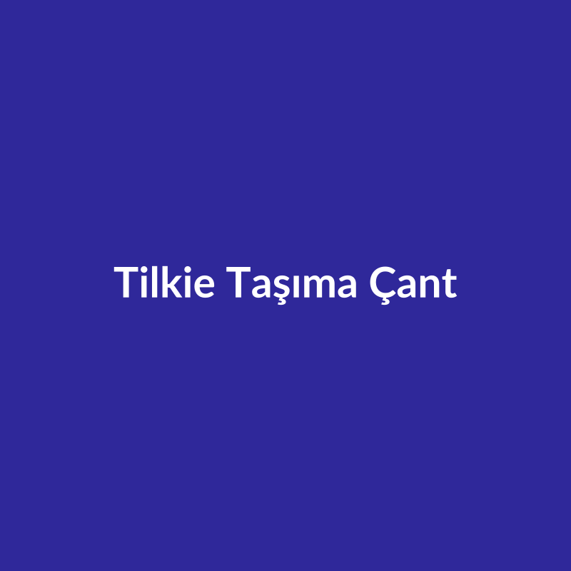 Tilkie Taşıma Çantası