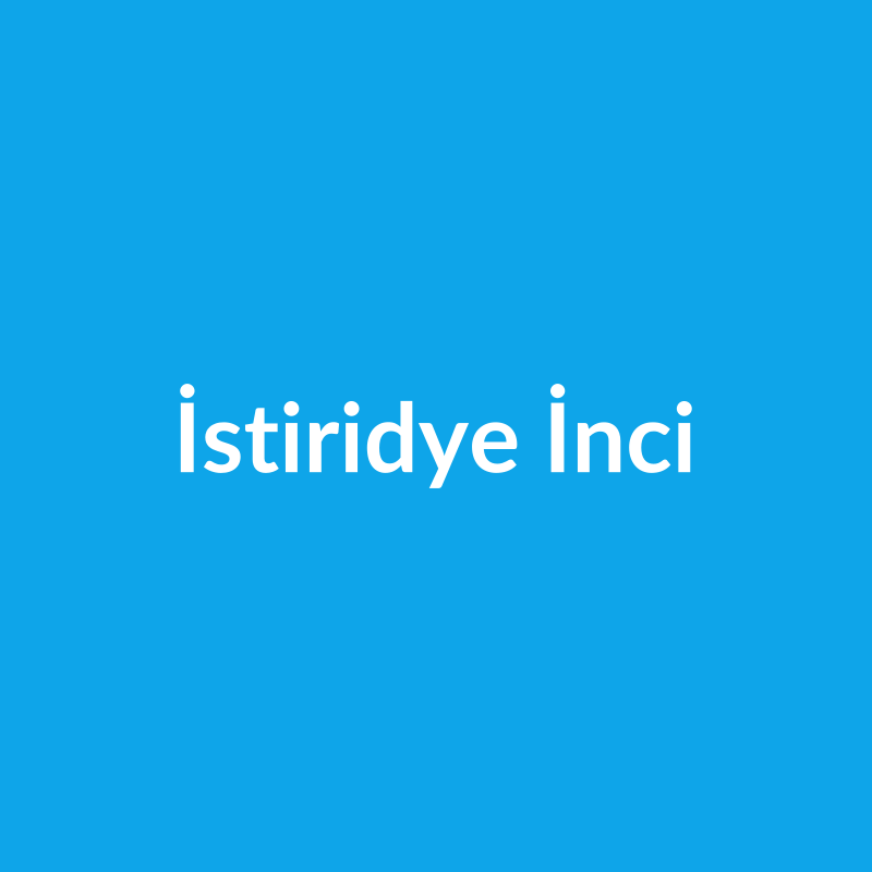 İstiridye İnci
