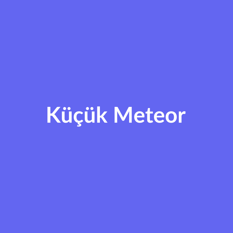 Küçük Meteor