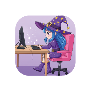 Kiz Patch for backpack square shape purple