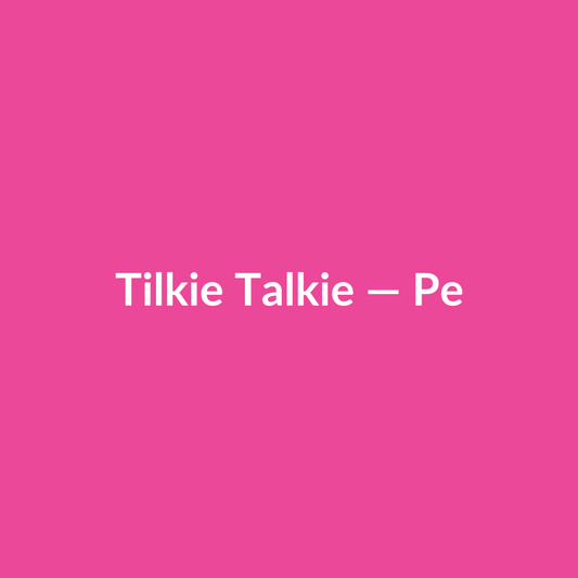 Tilkie Talkie — Pembe