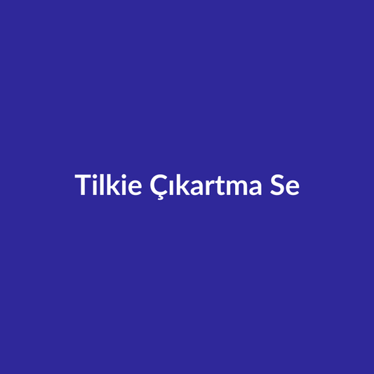 Tilkie Çıkartma Seti