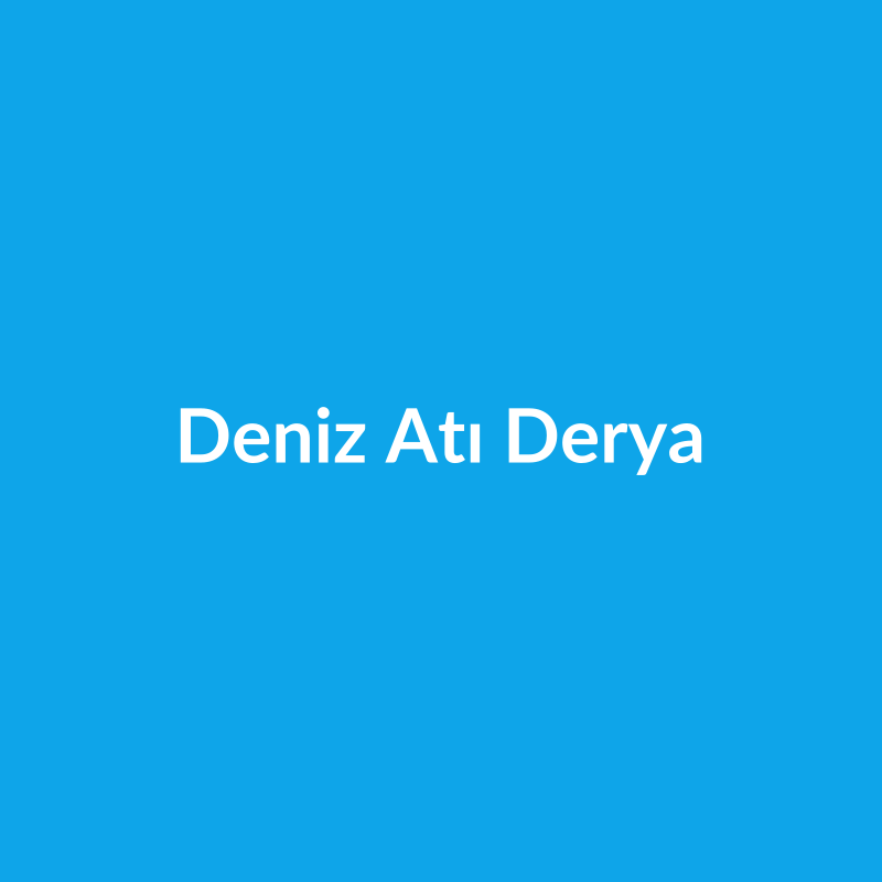 Deniz Atı Derya